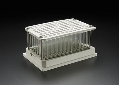 Chrom Tech 96 well plate with glass inserts